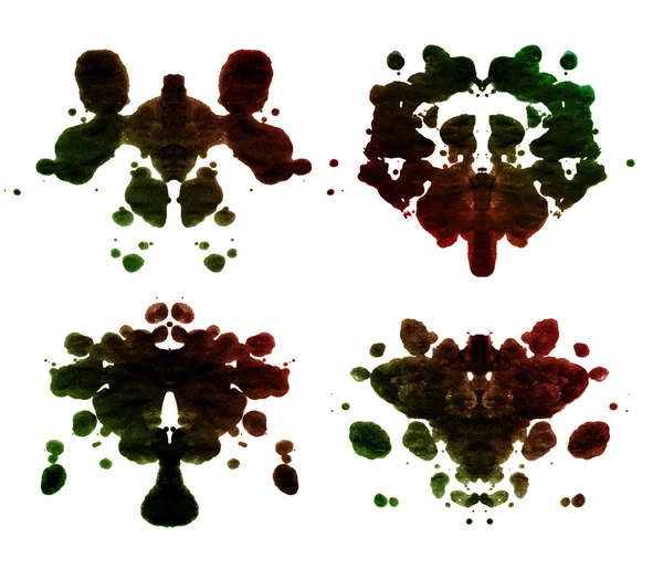 Rorschach test — Zdjęcie stockowe