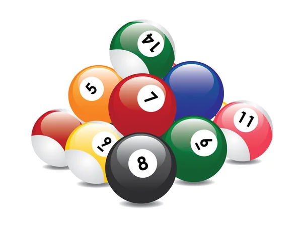 3d bingo ball background — Stock Vector © elaineitalia #7660006