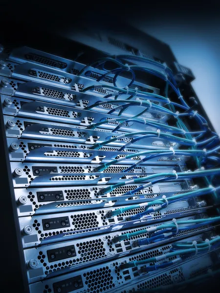 Servers Rack — Stock Photo, Image