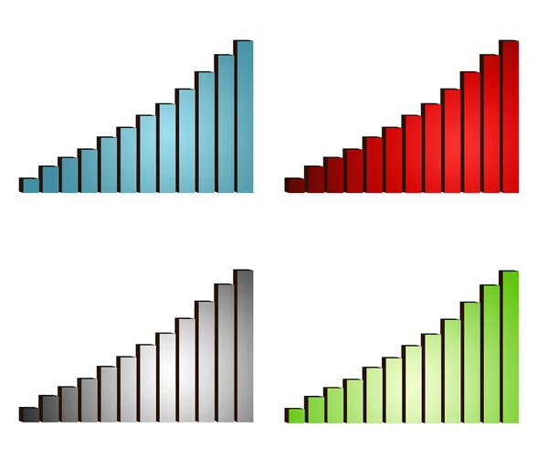 Statistic graphs — Stock Photo, Image