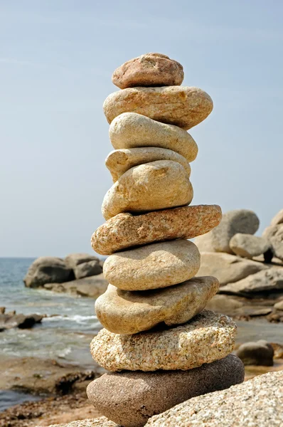 スタッキング石の禅 — ストック写真