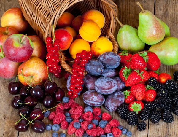 다양 한 열매들 — 스톡 사진