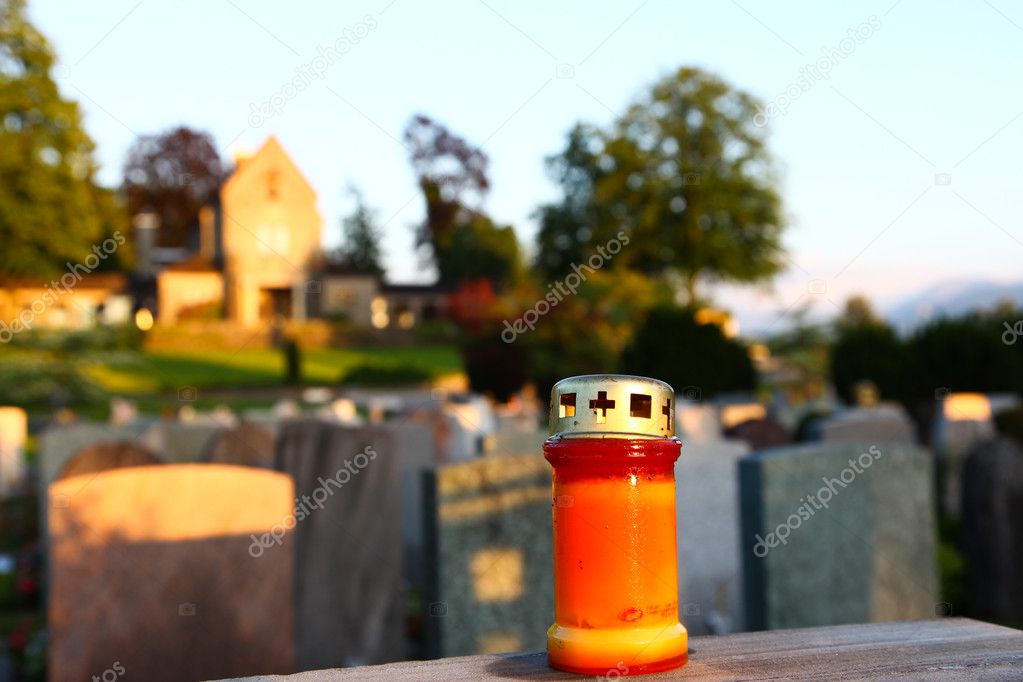 On a cemetery