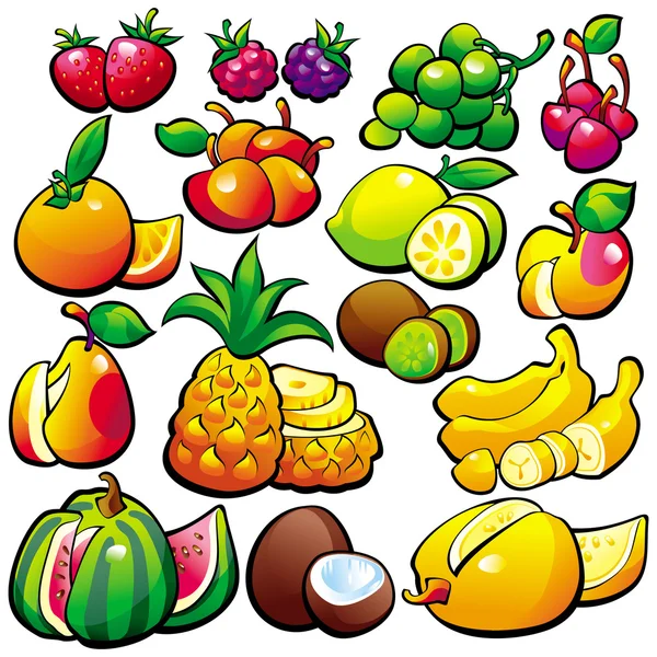 Frukt Royaltyfria illustrationer
