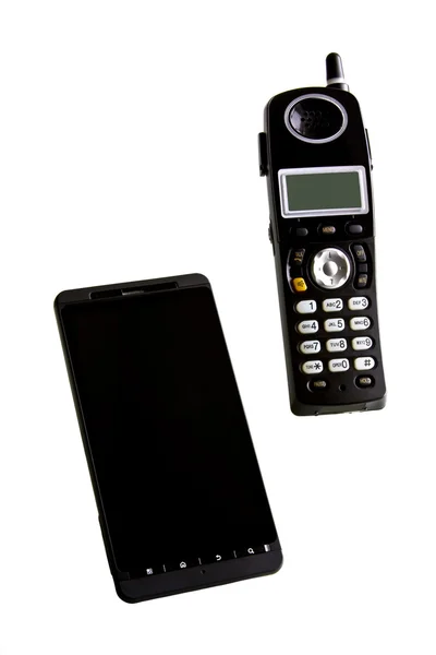 Smartphone y teléfono portátil Fotos De Stock