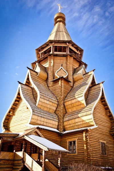 Decorated towers in Kremlin in Izmailovo — Stock Photo, Image