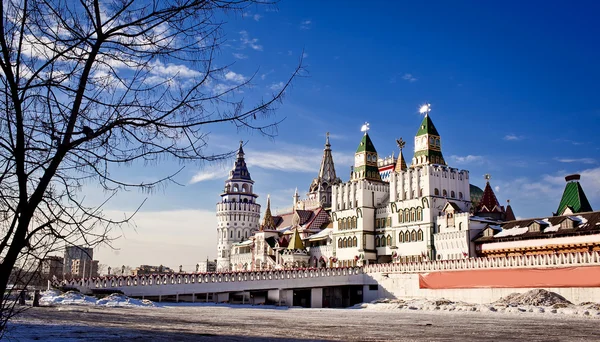 Belo Kremlin em Izmailovo — Fotografia de Stock