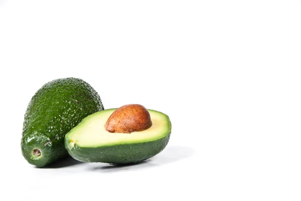 Avocado Isolated White Background — Stock Photo, Image