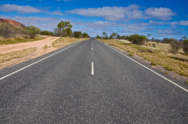 Australian Outback Stewart Autostrady Terytorium Północne — Zdjęcie stockowe