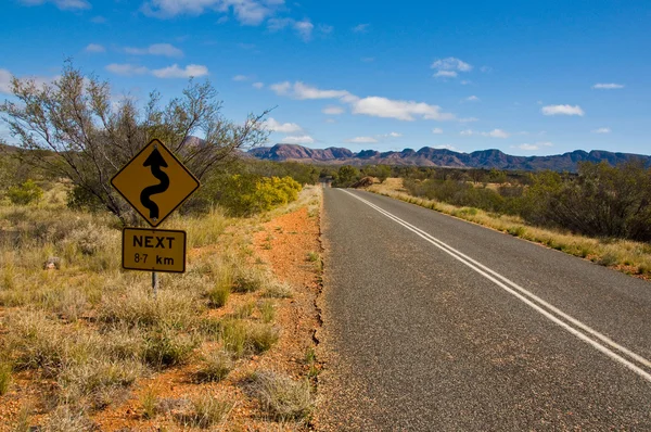 Australisches Outback Stewart Highway Northern Territory — Stockfoto