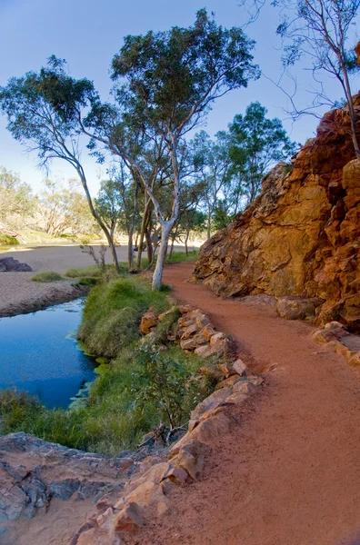瓦尔帕峡谷在澳大利亚内陆地区 北领地 — 图库照片