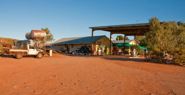 Posto Gasolina Outback Australiano — Fotografia de Stock