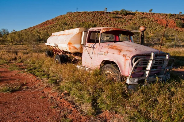 Καταστρέψει Φορτηγό Στο Αυστραλιανό Outback Βόρειο Έδαφος — Φωτογραφία Αρχείου