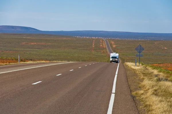 Estrada Outback Australiano Austrália — Fotografia de Stock