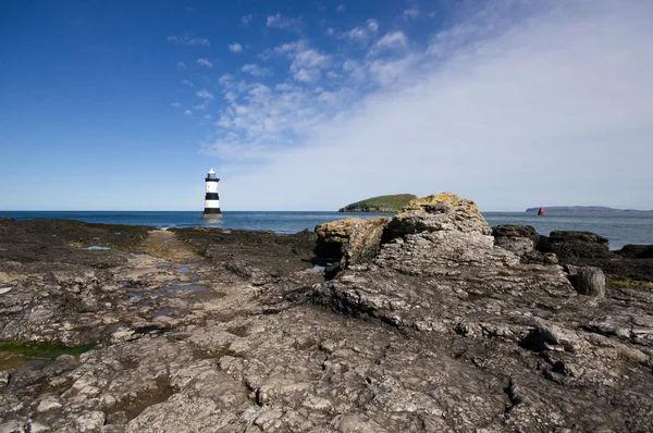 Penmon Point, Anglesey, Wide Angle Scene — Stock Photo, Image