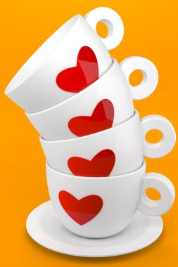 Coffee with friends clipart