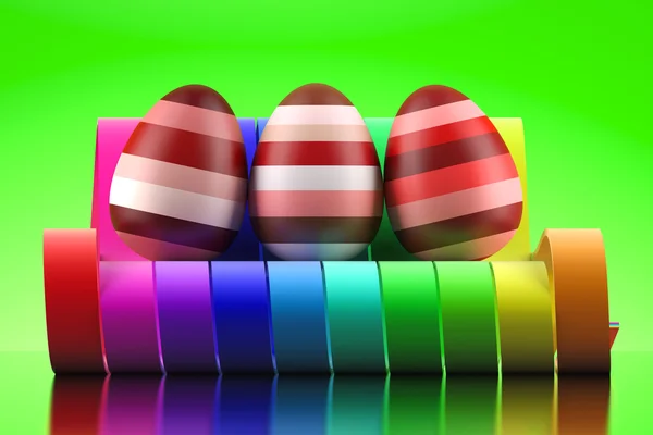 Húsvéti családi ünnep — Stock Fotó