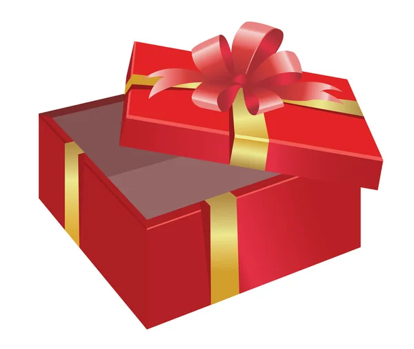 Відкрити подарунковій коробці — стоковий вектор