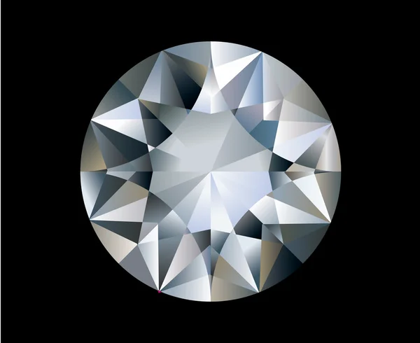 Egy a gyémánt — Stock Vector