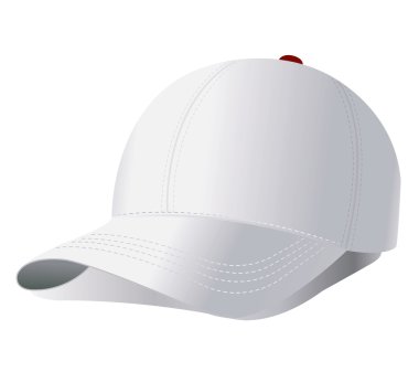 vektör beyzbol şapkası