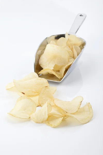 Potatoe chips, Kartoffelchips — Stock Photo, Image