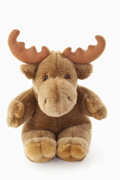 Elk toy, Elch-Stofftier — Stock Photo, Image