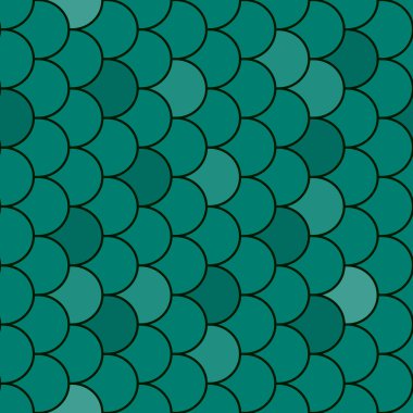 Fish scales texture seamless - vector clipart