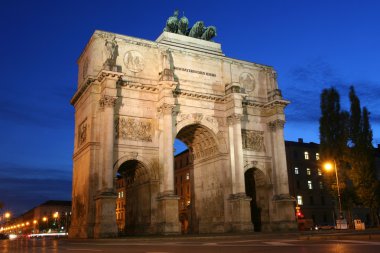 The Siegestor in Munich / Germany clipart