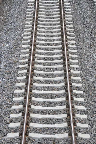 Eisenbahnschiene — Stock Photo, Image