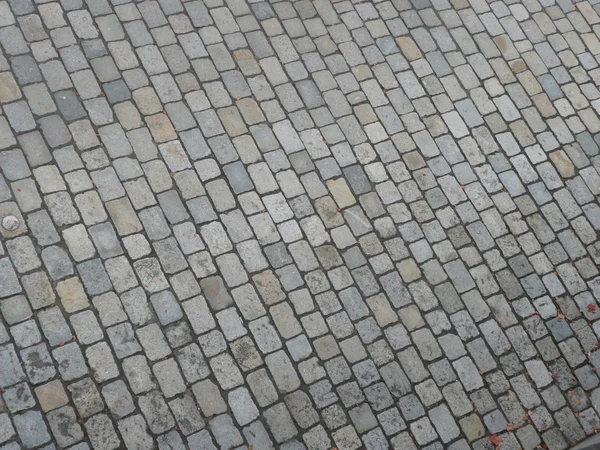 Granitpflaster Als Straßenbelag Formatfüllend — Stock fotografie