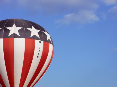 Heißluftballon stars and stripes