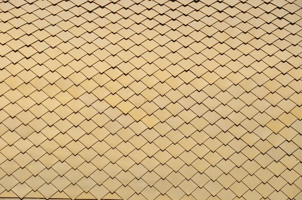 Goldfarbene Fassade — стокове фото