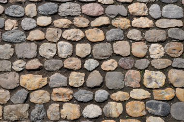 Cobblestone pavement clipart