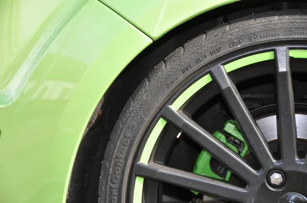 High speed tyre — Stock Photo, Image