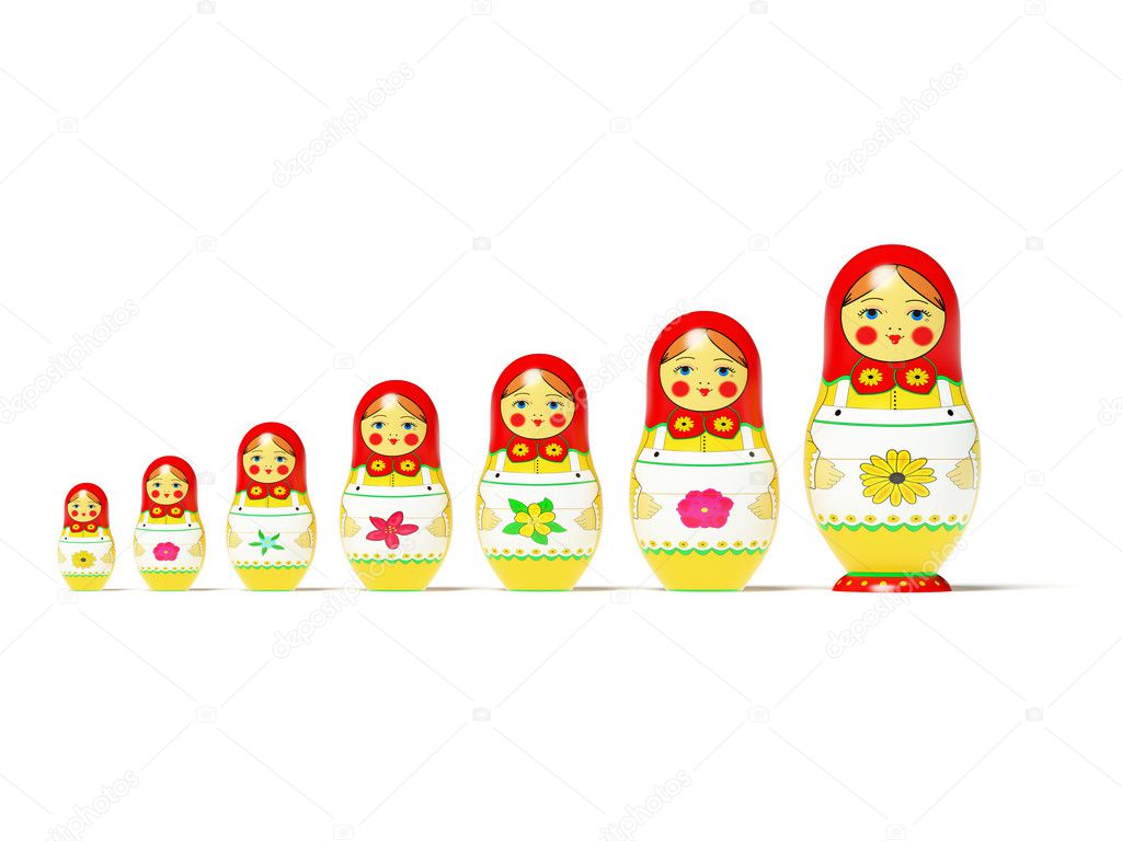 russian dolls cartoon