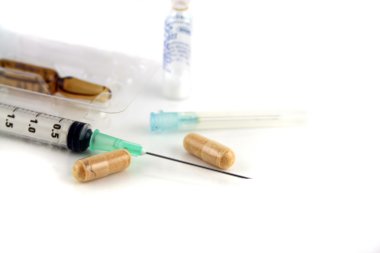 Syringe and Needles 1 clipart