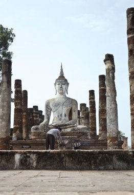 sukhothai, thailand tarihi eski şehir