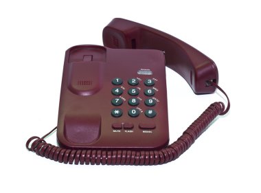 Office phone or home phone use to communicate with who live away from us. clipart