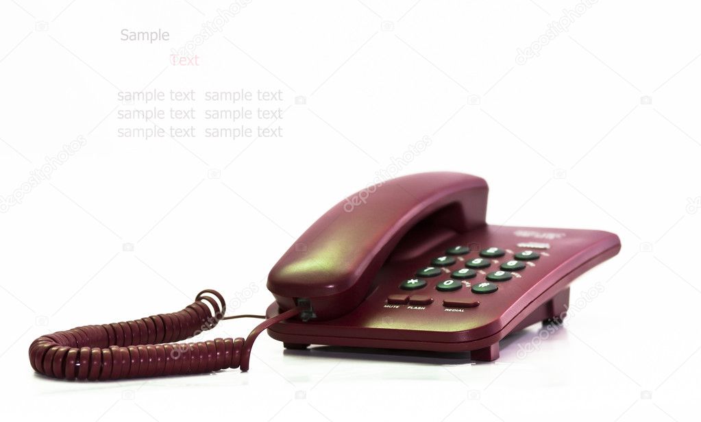 Office phone or home phone use to communicate with who live away from us.