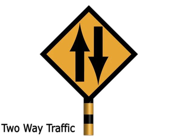 Two way traffic — Stock Photo, Image