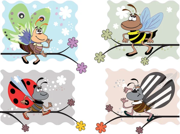 Insects Banners — Stock Photo, Image