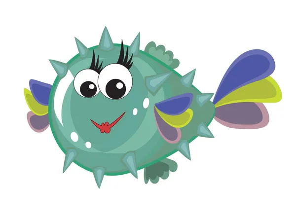 Balloonfish — Wektor stockowy