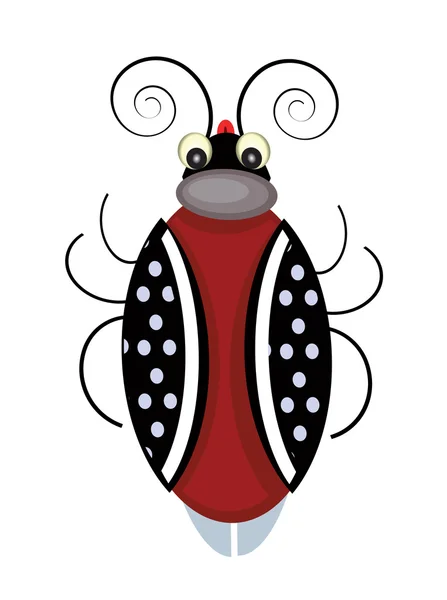 Escarabajo — Vector de stock
