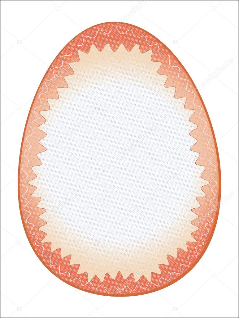 Easter egg-frame