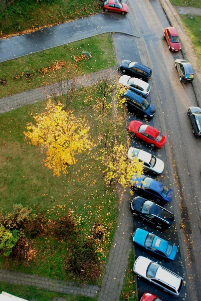 Parkování auta — Stock fotografie