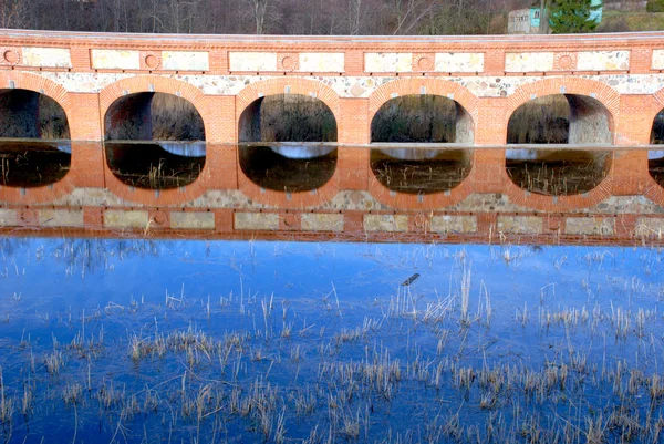 古代のダムのアーキテクチャ — ストック写真