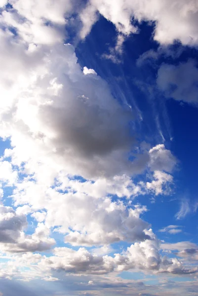 Vit cumulus — Stockfoto