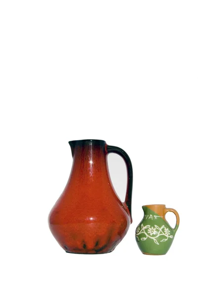 Colored jugs — Stock Photo, Image