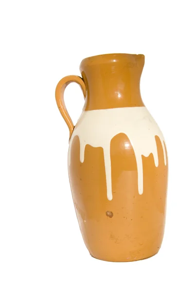 Old clay jug — Stock Photo, Image
