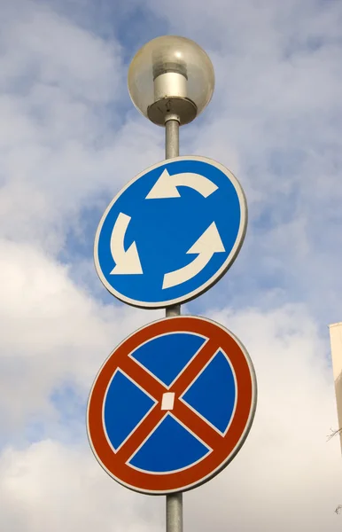 Yol işaretleri — Stok fotoğraf